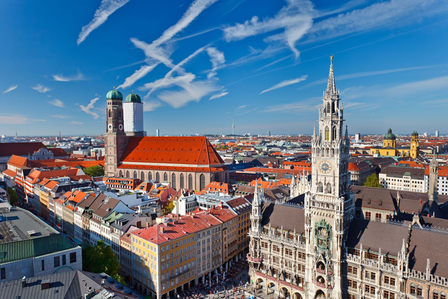 Munich City skyline
