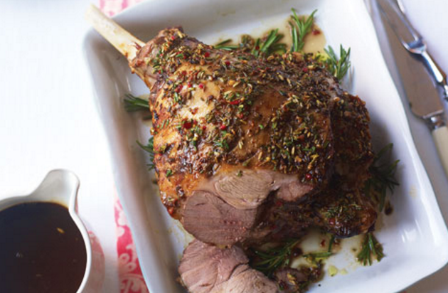 Roast Lamb with Fennel