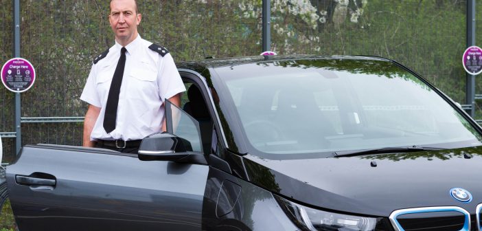 Hampshire Police use electric cars