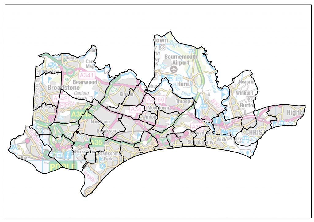 Ward boundaries finalised for new (BCP) Bournemouth, Christchurch and ...