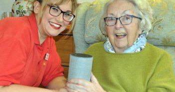 Norma Richards of Colten Care’s Newstone House in Dorset is one of many residents