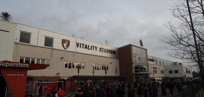 image of vitality stadium, home of AFC Bournemouth