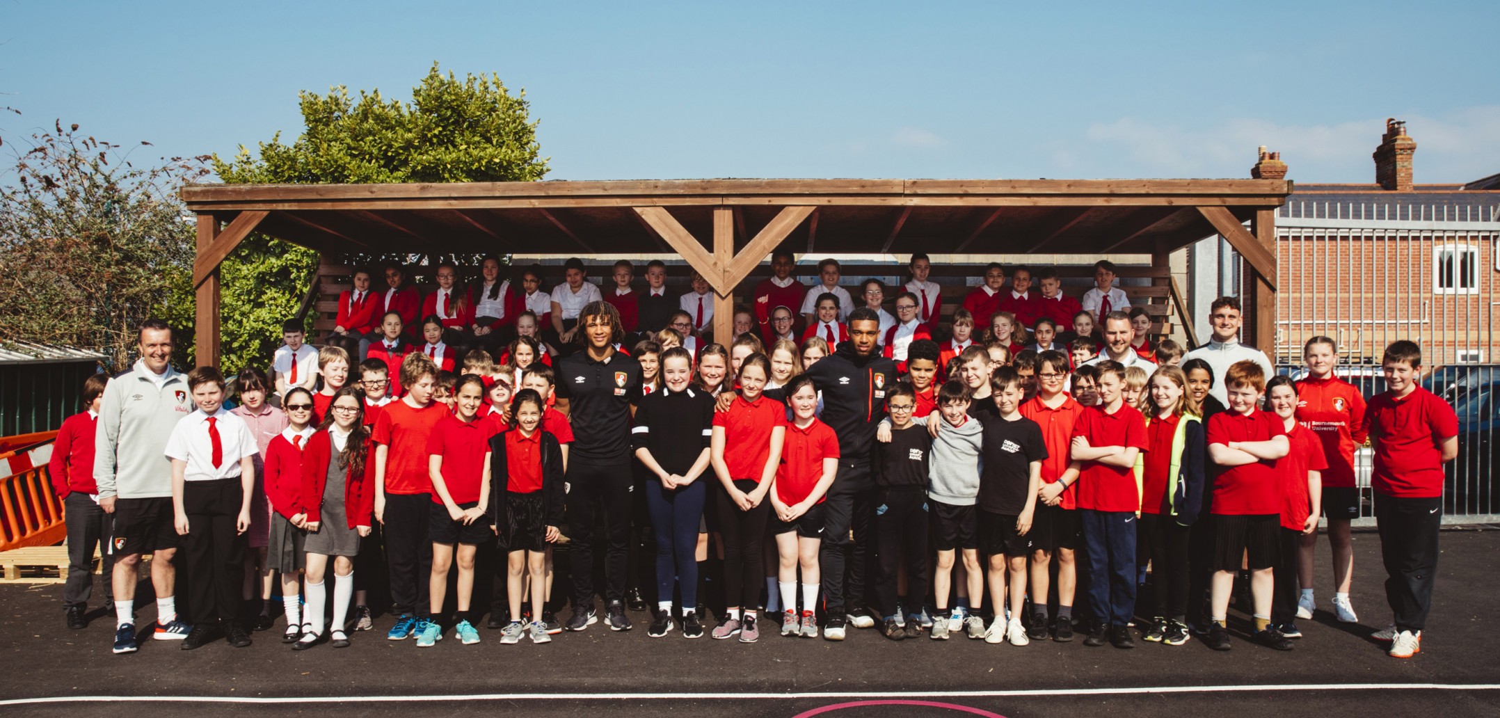 SPORT AFC Bournemouth goes back to school BH Living Magazine