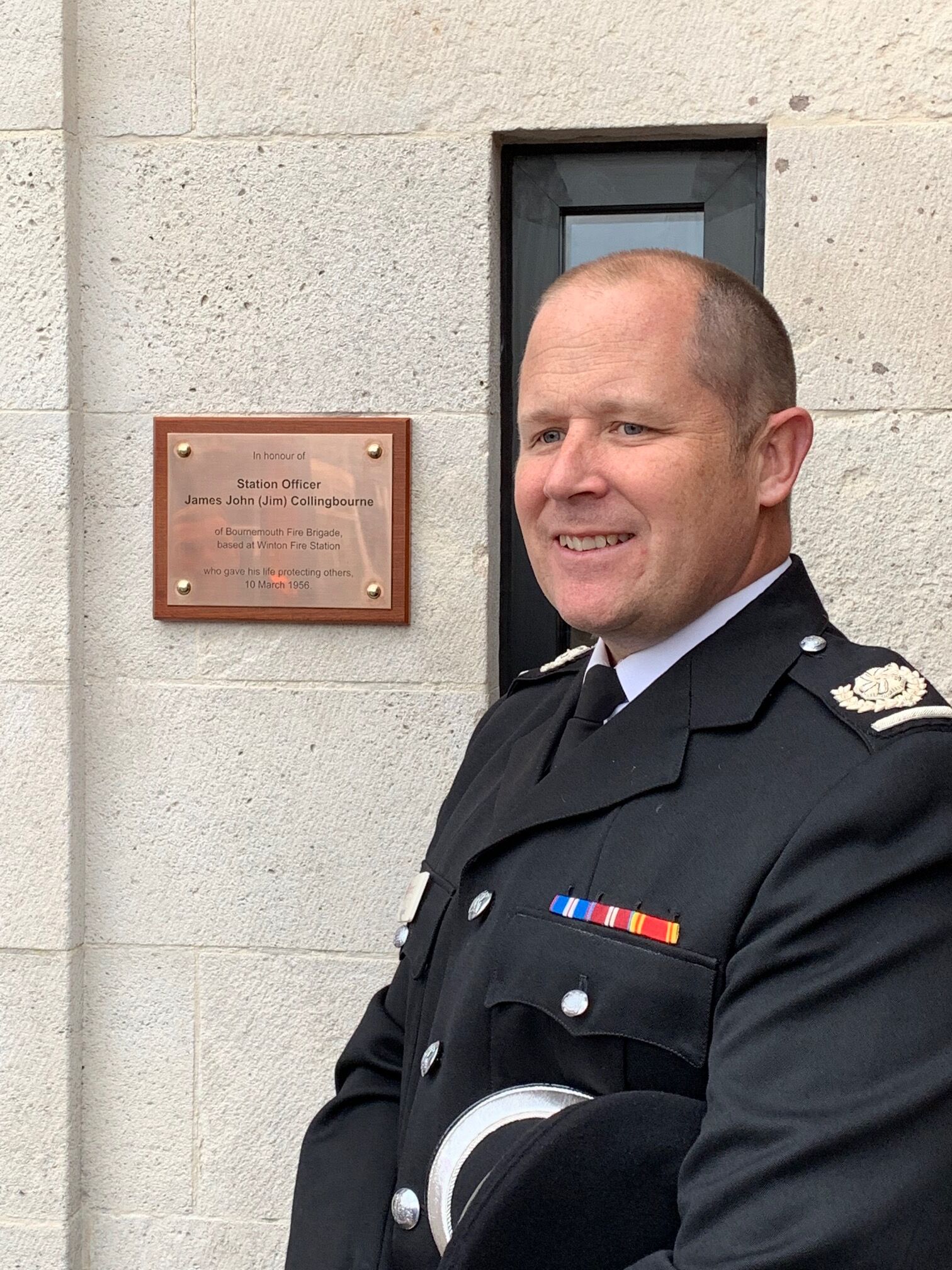 LOCAL NEWS Plaque unveiled as Winton Fire Station reopens for first