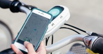 image of phone app for Beryl Bikes opening a bike