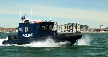 Police Boat Baccaneer in Poole Harbour