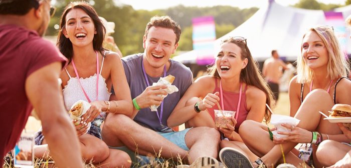 Upton House Food and Music Festival - friends