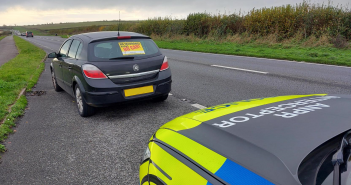 Vehicle seized by Dorset Police