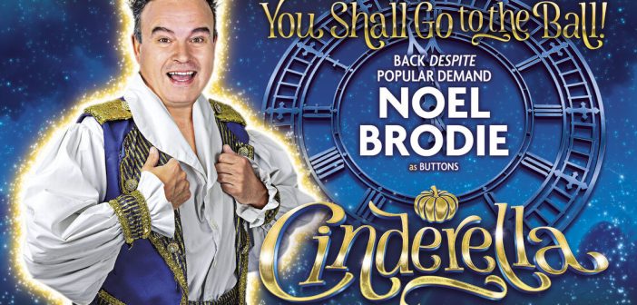 Noel Brodie as buttons in Cinderella Bournemouth 2025