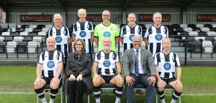 LEISURE: Newly formed ‘Walking football team’ gains high profile local sponsor