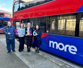 NEWS: Morebus raise over £57,000 for NHS charity