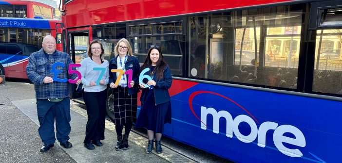 NEWS: Morebus raise over £57,000 for NHS charity