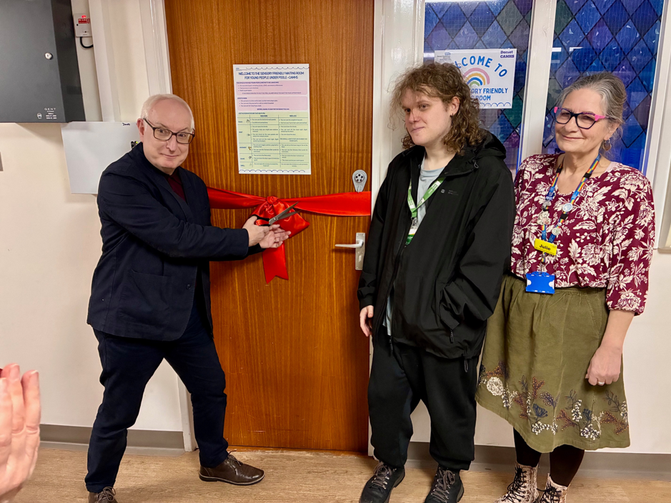 Sensory waiting room opening.